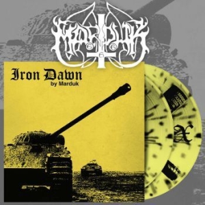 Marduk - Iron Dawn (Yellow Splatter Vinyl Lp in der Gruppe VINYL / Dance-Techno,Hårdrock bei Bengans Skivbutik AB (579433)