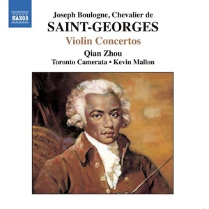 Saint-Georges Joseph Boulogne - Violin Concertos Vol 2 in der Gruppe Externt_Lager / Naxoslager bei Bengans Skivbutik AB (579518)