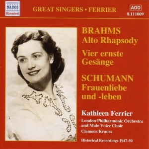 Brahms/Schumann - Alto Rhapsody in der Gruppe CD bei Bengans Skivbutik AB (579527)