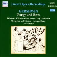 Gershwin George - Porgy & Bess Complete in der Gruppe Externt_Lager / Naxoslager bei Bengans Skivbutik AB (579528)