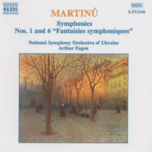 Martinu Bohuslav - Symphonies 1 & 6 in der Gruppe Externt_Lager / Naxoslager bei Bengans Skivbutik AB (579715)