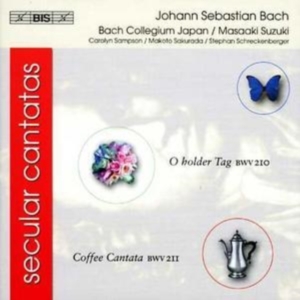 Bach Johann Sebastian - Secular Cantatas in der Gruppe CD bei Bengans Skivbutik AB (579741)