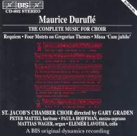 Durufle Maurice - Requiem in der Gruppe CD bei Bengans Skivbutik AB (580061)