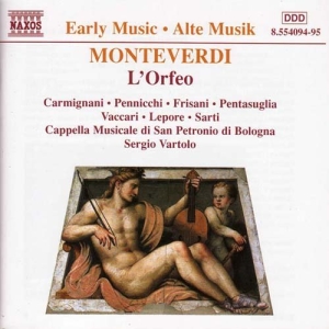 Monteverdi Claudio - Lorfeo in der Gruppe CD bei Bengans Skivbutik AB (580566)