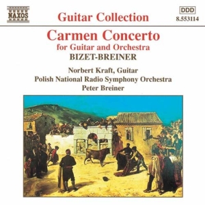 Bizet-Breiner/Granados-Breiner - Carmen Concerto in der Gruppe Externt_Lager / Naxoslager bei Bengans Skivbutik AB (580569)