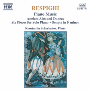 Respighi Ottorino - Piano Music in der Gruppe Externt_Lager / Naxoslager bei Bengans Skivbutik AB (580577)