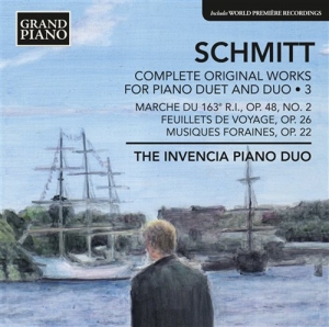 Schmitt - Complete Works For Piano Duet Vol 3 in der Gruppe Externt_Lager / Naxoslager bei Bengans Skivbutik AB (581227)