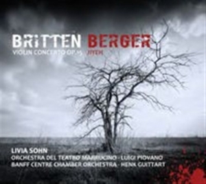 Britten & Berger - Violin Concertos in der Gruppe Externt_Lager / Naxoslager bei Bengans Skivbutik AB (581239)