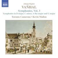 Vanhal Johann Baptist - Symfonier, Vol 3 in der Gruppe CD bei Bengans Skivbutik AB (581519)