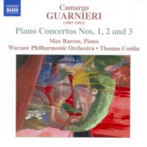 Guarnieri Camargo - Pianokonsert Nr 1-3 in der Gruppe Externt_Lager / Naxoslager bei Bengans Skivbutik AB (581533)