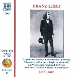 Liszt Franz - Complete Piano Music Vol 10 in der Gruppe CD bei Bengans Skivbutik AB (581634)