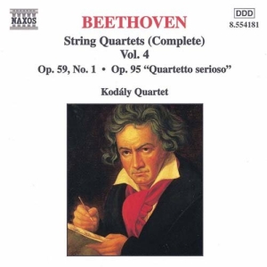 Beethoven Ludwig Van - String Quartets Complete Vol 4 in der Gruppe Externt_Lager / Naxoslager bei Bengans Skivbutik AB (581643)