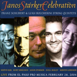 Boccherini Luigi Schubert Franz - Janos Starker Celebration String Q in der Gruppe Externt_Lager / Naxoslager bei Bengans Skivbutik AB (582130)