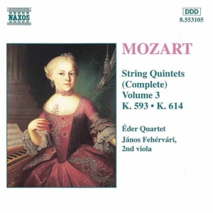 Mozart Wolfgang Amadeus - String Quintets Vol 3 in der Gruppe CD / Klassiskt bei Bengans Skivbutik AB (582158)
