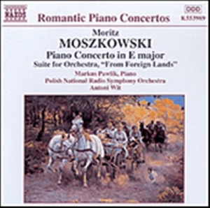 Moszkowski Moritz - Piano Concerto E Major in der Gruppe Externt_Lager / Naxoslager bei Bengans Skivbutik AB (582159)