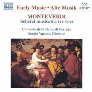 Monteverdi Claudio - Scherzi Musicali in der Gruppe Externt_Lager / Naxoslager bei Bengans Skivbutik AB (582166)