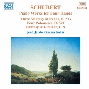 Schubert Franz - Piano Works For 4 Hands 2 in der Gruppe Externt_Lager / Naxoslager bei Bengans Skivbutik AB (582559)