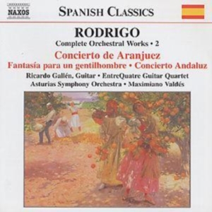 Rodrigo Joaquin - Orchestral Works Vol 2 in der Gruppe Externt_Lager / Naxoslager bei Bengans Skivbutik AB (582744)