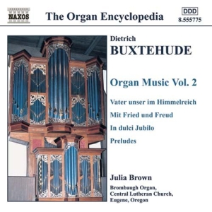 Buxtehude Dietrich - Organ Music Vol 2 in der Gruppe Externt_Lager / Naxoslager bei Bengans Skivbutik AB (582752)