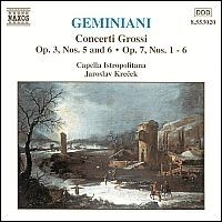 Geminiani Francesco - Concerti Grossi Vol 2 in der Gruppe CD bei Bengans Skivbutik AB (583134)