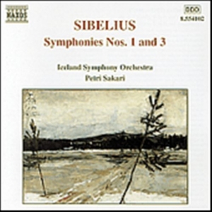 Sibelius Jean - Symphonies 1 & 3 in der Gruppe Externt_Lager / Naxoslager bei Bengans Skivbutik AB (583142)