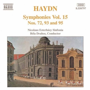 Haydn Joseph - Symphony Vol 15 Nos 72, 93 & 9 in der Gruppe Externt_Lager / Naxoslager bei Bengans Skivbutik AB (583211)
