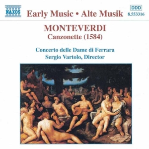 Monteverdi Claudio - Canzonette in der Gruppe CD bei Bengans Skivbutik AB (583506)