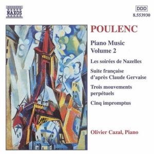 Poulenc Francis - Piano Music Vol 2 in der Gruppe CD bei Bengans Skivbutik AB (584736)
