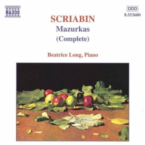 Scriabin Alexander - Mazurkas Complete in der Gruppe Externt_Lager / Naxoslager bei Bengans Skivbutik AB (585175)