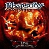 RHAPSODY OF FIRE - LIVE - FROM CHAOS TO ETERNITY in der Gruppe CD bei Bengans Skivbutik AB (585253)