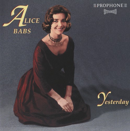 Babs Alice - Yesterday in der Gruppe CD / Jazz/Blues bei Bengans Skivbutik AB (585324)