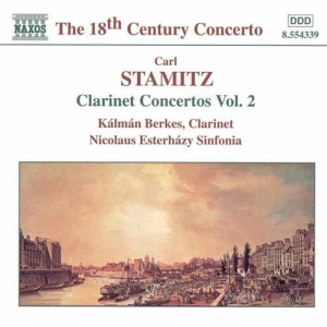 Stamitz Carl - Clarinet Concertos in der Gruppe CD bei Bengans Skivbutik AB (585510)