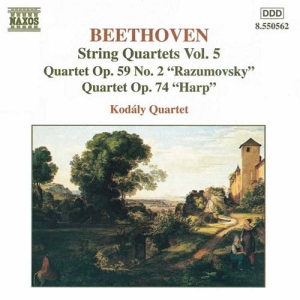 Beethoven Ludwig Van - String Quartets Vol 5 in der Gruppe Externt_Lager / Naxoslager bei Bengans Skivbutik AB (586313)