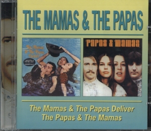 Mamas And The Papas - Deliver/Papas & Mamas in der Gruppe CD / Pop-Rock bei Bengans Skivbutik AB (586571)