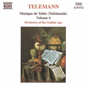 Telemann Georg Philipp - Tafelmusik Vol 4 in der Gruppe CD / Klassiskt bei Bengans Skivbutik AB (586683)