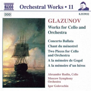 Glazunov Alexander - Works For Cello & Orchestra in der Gruppe CD bei Bengans Skivbutik AB (586684)