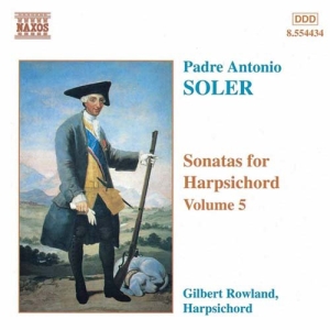 Soler Antonio - Sonatas For Harpsichord Vol 5 in der Gruppe Externt_Lager / Naxoslager bei Bengans Skivbutik AB (587167)