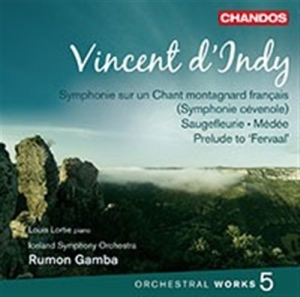 D Indy - Orchestral Works Vol 5 in der Gruppe Externt_Lager / Naxoslager bei Bengans Skivbutik AB (587171)