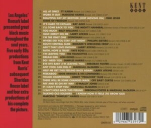 Various Artists - Romark Records: Kent Harris' Soul S in der Gruppe CD / Pop-Rock,RnB-Soul bei Bengans Skivbutik AB (587299)