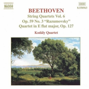 Beethoven Ludwig Van - String Quartets Vol 6 in der Gruppe CD bei Bengans Skivbutik AB (587602)