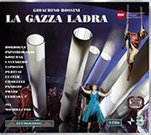 Rossini - La Gazza Ladra in der Gruppe Externt_Lager / Naxoslager bei Bengans Skivbutik AB (587841)