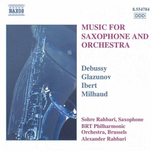 Various - Music For Saxophone & Orchestr in der Gruppe CD / Bestseller bei Bengans Skivbutik AB (587995)