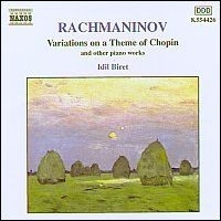 Rachmaninov Sergej - Variations On Chopin in der Gruppe CD / Klassiskt bei Bengans Skivbutik AB (588232)