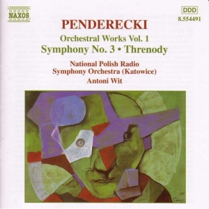 Penderecki Krzyszof - Orchestral Works Vol 1 in der Gruppe Externt_Lager / Naxoslager bei Bengans Skivbutik AB (588236)