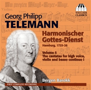 Telemann - Harmonischer Gottes-Dienst in der Gruppe Externt_Lager / Naxoslager bei Bengans Skivbutik AB (588384)