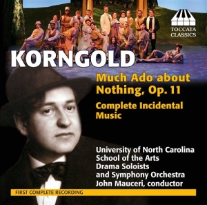 Korngold - Much Ado About Nothing in der Gruppe Externt_Lager / Naxoslager bei Bengans Skivbutik AB (588413)