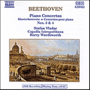 Beethoven Ludwig Van - Piano Concertos 3 & 4 in der Gruppe Externt_Lager / Naxoslager bei Bengans Skivbutik AB (588863)