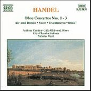 Handel George Frideric - Oboe Concertos 1-3 in der Gruppe Externt_Lager / Naxoslager bei Bengans Skivbutik AB (588867)