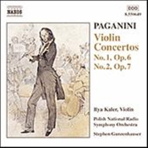 Paganini Nicolo - Violin Concertos 1 & 2 in der Gruppe Externt_Lager / Naxoslager bei Bengans Skivbutik AB (588875)