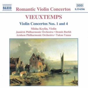 Vieuxtemps Henry - Violin Concerto 1 & 4 in der Gruppe Externt_Lager / Naxoslager bei Bengans Skivbutik AB (589166)